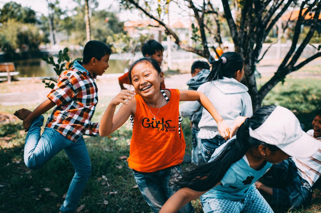 Kids playing