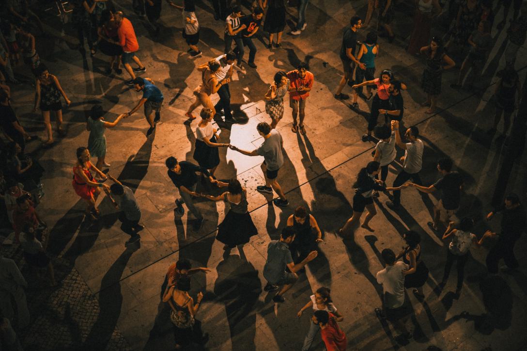 Circle Dancing by Ardian Lumi