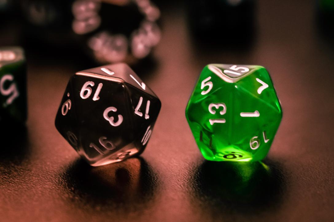 20-sided die by Lucas Santos