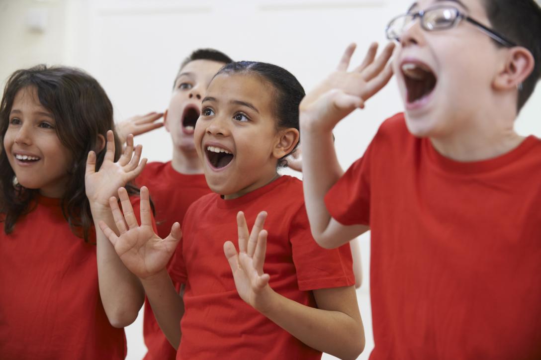 Kids playing